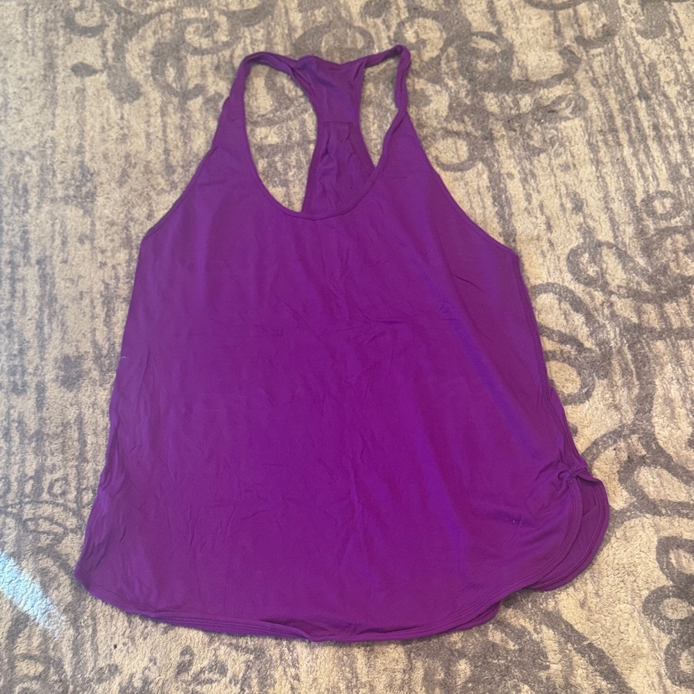 Lululemon Athletica Vibrant Purple Tank Top
